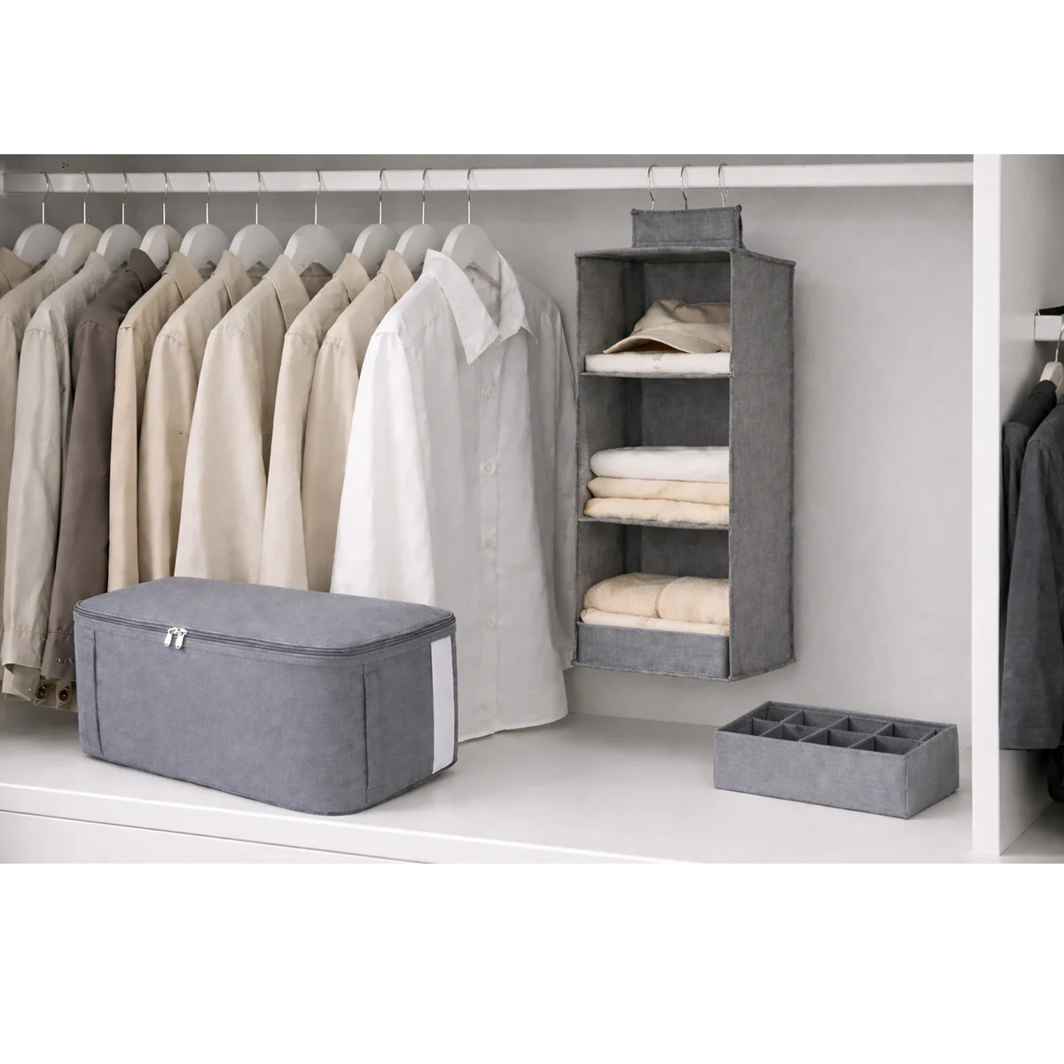 Pack Organización de Closet 3 Piezas - Compacto